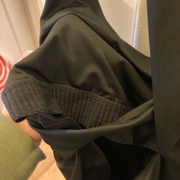 Love & Sports black fitted workout top with built in bra. Size XXL (20) - Picture 5 of 5